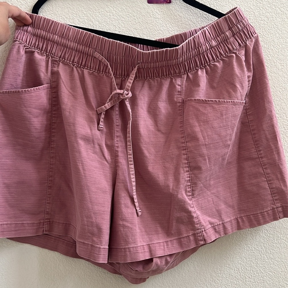 53. AVA & VIV PINK SHORTS 1x